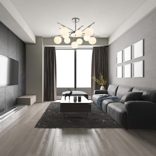 Светильник на штанге Escada 642/10P G9*40W Silver фото 2