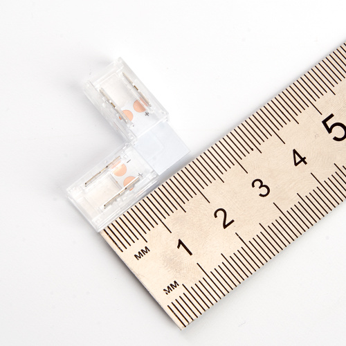 Соединитель угловой 10мм для ленты COB LS530, LD178 фото 3