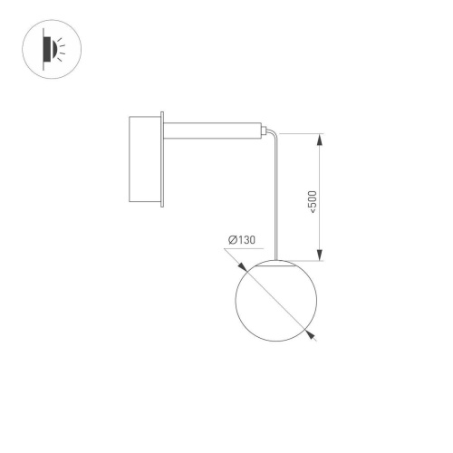 Бра Arlight SP-Beads-Wall-Hang-R130-6W Day4000 037065 фото 4 Бра Arlight SP-Beads-Wall-Hang-R130-6W Day4000 037065 фото 4