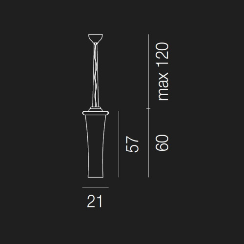 Подвесной светильник SP PAGODA 21/1 BC BC фото 3