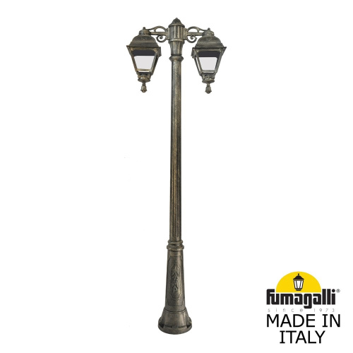 Fumagalli Садово-парковый фонарь FUMAGALLI RICU BISSO/CEFA 2L DN U23.157.S20.BXE27DN Fumagalli Садово-парковый фонарь FUMAGALLI RICU BISSO/CEFA 2L DN U23.157.S20.BXE27DN