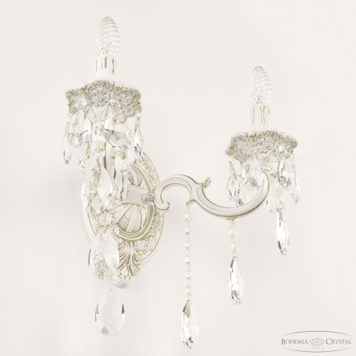 Бра с хрустальными подвесками AL7801B10/2/175 B WMG Bohemia Ivele Crystal (Богемия Ивеле Кристалл) фото 4