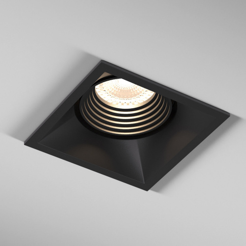 Светильник встраиваемый Punto черный 25017/01 фото 3