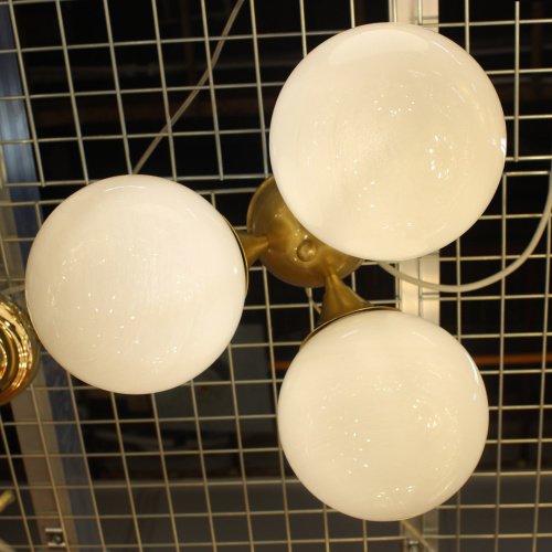 Потолочный светильник Cloyd TAOS-B FM3 / выс. 25 см - латунь (арт.10859) фото 3