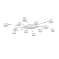 8343/12C COMFI LN26 252 белый, металл Люстра GX53 LED 12*7W 220V TORINA