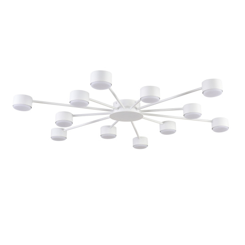 8343/12C COMFI LN26 252 белый, металл Люстра GX53 LED 12*7W 220V TORINA