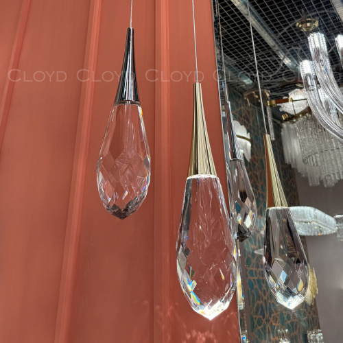 Подвесной светильник Cloyd IONIC P1 / выс. 32 см - золото (арт.11564) фото 3