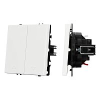Механизм выключателя управления шторами SWT-NOBE-MKR2-SFPL-WH (230V, 10A) Arlight 054241