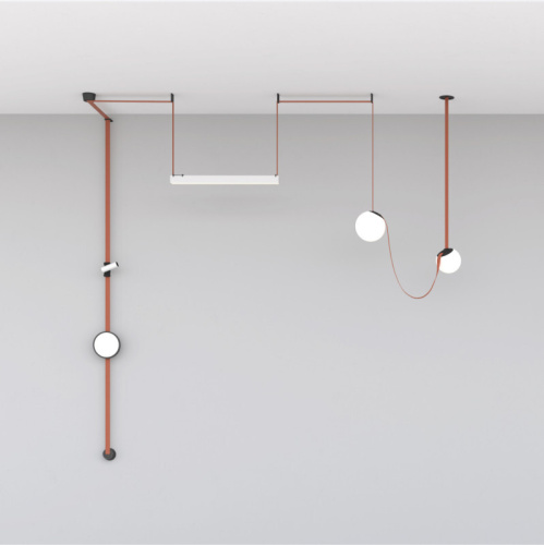 DK5567-BK Cветильник для трека-ремня Belty, серия Flow, со светодиодом, D168*H29.5мм, 48V DC, 10W, RA90, 120°, 3000K, IP20, черный, алюминий фото 2 DK5567-BK Cветильник для трека-ремня Belty, серия Flow, со светодиодом, D168*H29.5мм, 48V DC, 10W, RA90, 120°, 3000K, IP20, черный, алюминий фото 2