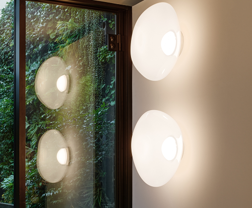 Настенный/Потолочный светильник Melt LED Surface Opal/Silver фото 2 Настенный/Потолочный светильник Melt LED Surface Opal/Silver фото 2