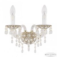 Бра с хрустальными подвесками AL16310B/2/141 WMG V0300 Bohemia Ivele Crystal (Богемия Ивеле Кристалл)