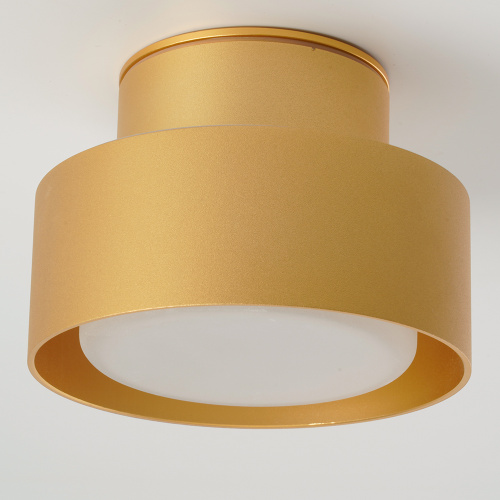 Светильник потолочный Feron HL367 Barrel AURA 12W, 230V, GX53, золото IP44 фото 6