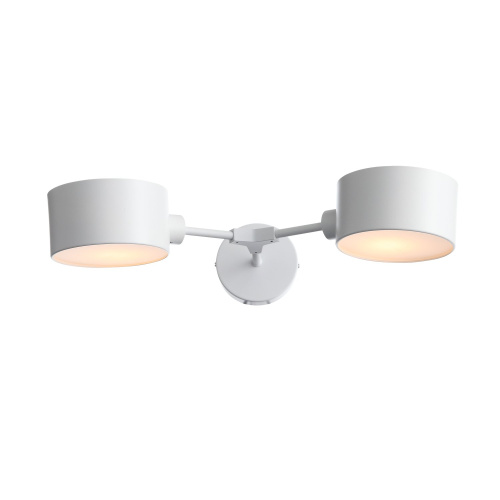 SLE183501-02 Светильник настенный Белый/Белый E14 2*60W GIMENTO фото 2 SLE183501-02 Светильник настенный Белый/Белый E14 2*60W GIMENTO фото 2