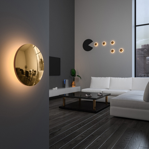 Настенный светодиодный светильник MRL LED 1126 золото фото 2