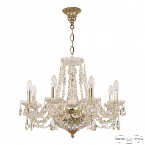 Люстра хрустальная 1451/8/160/250 G Bohemia Ivele Crystal (Богемия Ивеле Кристалл) Люстра хрустальная 1451/8/160/250 G Bohemia Ivele Crystal (Богемия Ивеле Кристалл)