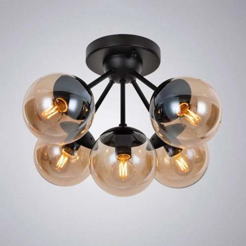 Потолочная люстра Arte Lamp BOLLA A1664PL-5BK фото 2 Потолочная люстра Arte Lamp BOLLA A1664PL-5BK фото 2