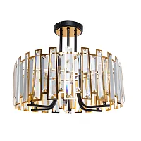 Потолочная люстра Arte Lamp AMBER A1028PL-6BK