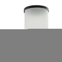 Светильник садово-парковый Feron DH0904,на стену вверх,  E27 230V, черный