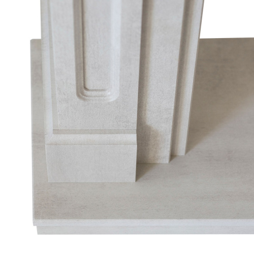 Каминокомплект KELLIE/БРИСТОЛЬ Бетон светлый с очагом Электроочаг MOONBLAZE LUX/МУНБЛЕЙЗ фото 5