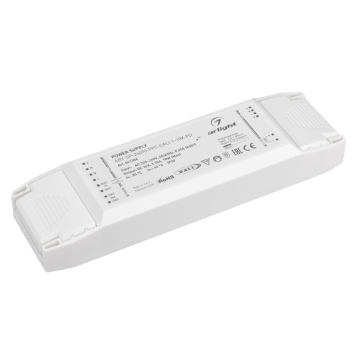 Блок питания Arlight ARV-SP-24090-PFC-DALI-1-10V-PD (24V, 3.75A, 90W) 041386 Блок питания Arlight ARV-SP-24090-PFC-DALI-1-10V-PD (24V, 3.75A, 90W) 041386