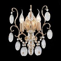 SL846.201.02 Бра ST-Luce Золотистый/Прозрачный E14 2*40W ORECCHINI