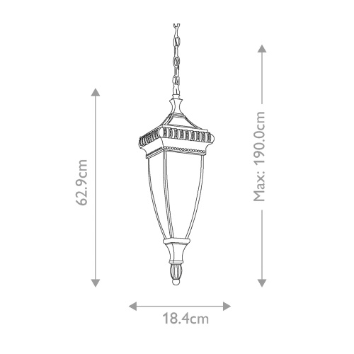 Подвесной фонарь Kichler, Арт. KL-VENETIAN8-M фото 2