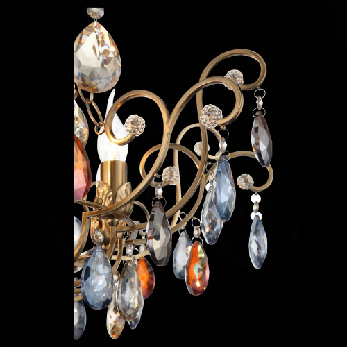 SL421.303.08 Люстра подвесная ST-Luce Бронза/Мульти E14 8*40W VIANETA фото 5