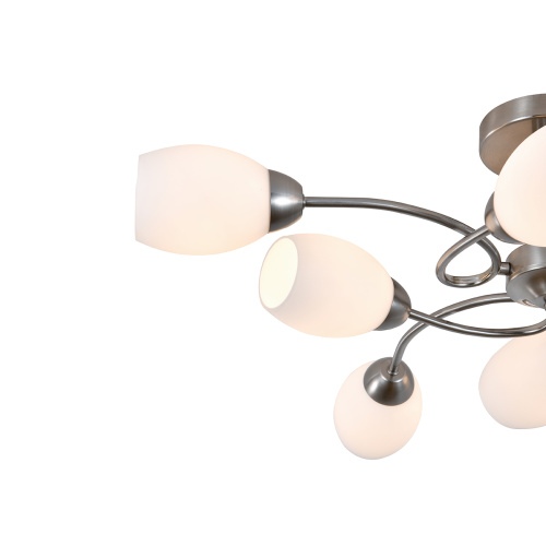 Светильник на штанге 150007/8R E27*60W Satin nickel фото 3 Светильник на штанге 150007/8R E27*60W Satin nickel фото 3