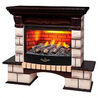 Электрокамин RealFlame Bolero 25,5 NT орех с очагом Firestar 25,5