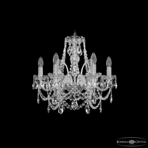 Люстра хрустальная 1411/6/160 Ni Bohemia Ivele Crystal (Богемия Ивеле Кристалл) Люстра хрустальная 1411/6/160 Ni Bohemia Ivele Crystal (Богемия Ивеле Кристалл)