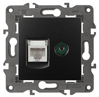 Розетка комбинированная RJ45+TV ЭРА Elegance 14-3110-05 Б0034318