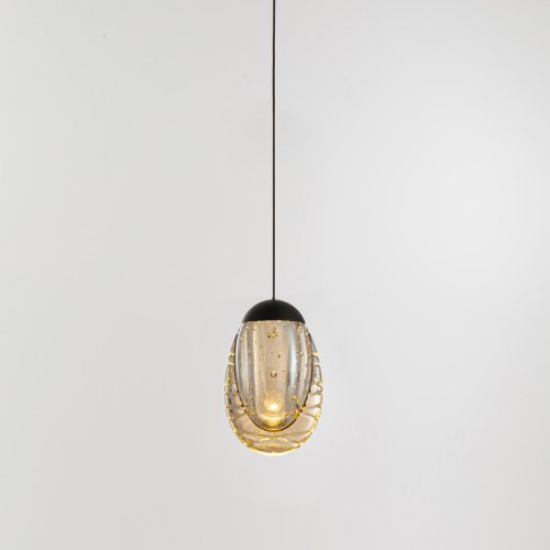 Подвесной светильник MD25090022-1A matt black/champagne фото 2