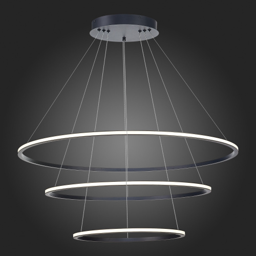 ST604.443.114 Светильник подвесной ST-Luce Черный/Белый LED 1*114W 4000K Подвесные светильники фото 4