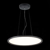 ST602.443.56 Светильник подвесной Черный LED 1*56W 4000K 5 040Lm Ra>80 120 IP20 D600xH36 185-265V Подвесные светильники