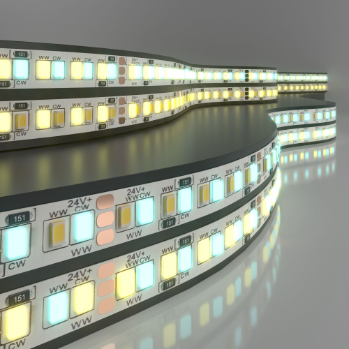 Лента светодиодная 24 В 16 Вт/м 240 Led/м 2835+2835 IP20, MIX теплый белый 3300K/холодный белый 6500K, 5 м Лента светодиодная 24V 16W 240Led 2835+2835 IP20 MIX теплый белый/холодный белый, 5м Лента светодиодная 24 В 16 Вт/м 240 Led/м 2835+2835 IP20, MIX теплый белый 3300K/холодный белый 6500K, 5 м Лента светодиодная 24V 16W 240Led 2835+2835 IP20 MIX теплый белый/холодный белый, 5м