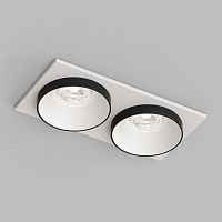 DK2422-BK Встраиваемый светильник, IP 20, 50 Вт, GU10, черный, алюминий