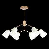 SLE155902-06 Светильник потолочный Золотистый/Белый E14 6*40W MARIO