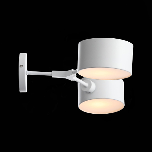 SLE183501-02 Светильник настенный Белый/Белый E14 2*60W GIMENTO фото 3 SLE183501-02 Светильник настенный Белый/Белый E14 2*60W GIMENTO фото 3