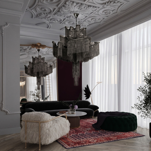 10208/800 Gunmetal Подвесной светильник LOFT IT Stream фото 5 10208/800 Gunmetal Подвесной светильник LOFT IT Stream фото 5