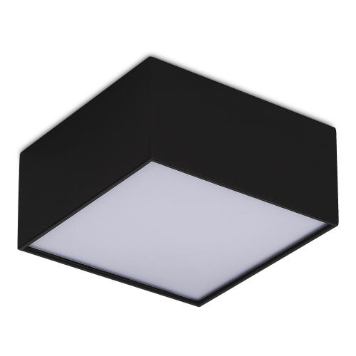 ST608.442.12 Светильник потолочный Черный LED 1*12W 4000K 1 080Lm Ra>90 120° IP20 L120xW120xH55 180- Накладные светильники фото 2