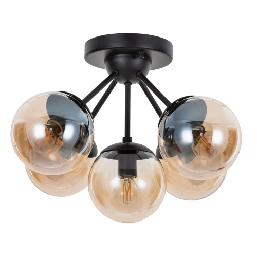 Потолочная люстра Arte Lamp BOLLA A1664PL-5BK Потолочная люстра Arte Lamp BOLLA A1664PL-5BK