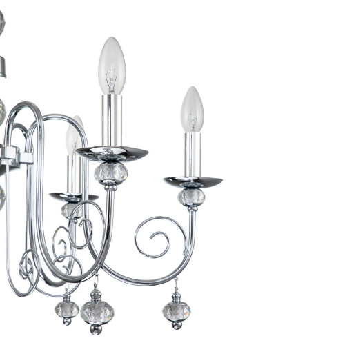 Подвесной светильник Escada 678/6PL E14*40W Chrome фото 3