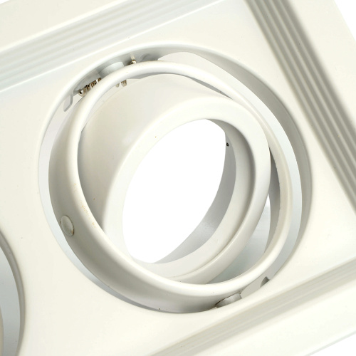 Светильник встраиваемый Feron DLT202 потолочный MR16 G5.3 белый фото 6