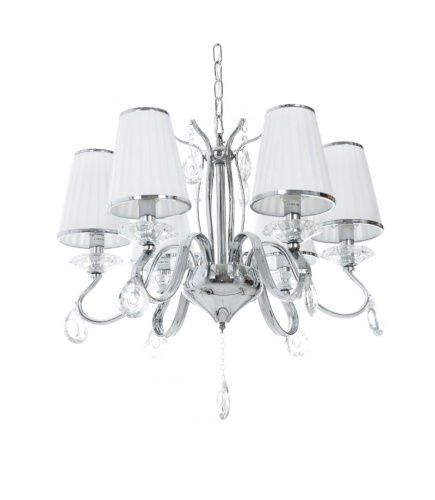 Хрустальная подвесная люстра Lumina Deco Finezzia LDP 9267-6 CHR фото 4