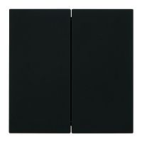 Переключатель 2-клавишный (механизм), STEKKER, 250В, 10А, серия Мия, RSW10-3107-05, черный бархат