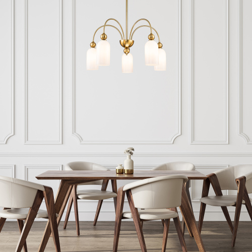 Светильник на штанге Escada 686/5PL E14*60W Copper фото 6