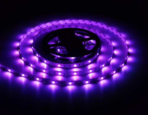 Светодиодная лента 12В 5050 30Led 7.2Вт/м Цветная RGB IP20 5м фото 6 Светодиодная лента 12В 5050 30Led 7.2Вт/м Цветная RGB IP20 5м фото 6