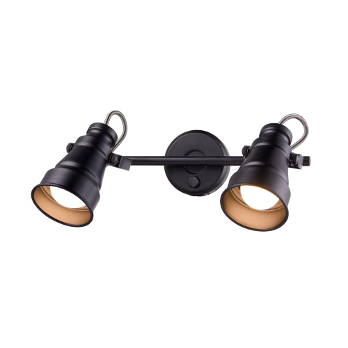 Citilux Бейкер CL541521 Спот поворотный с выключателем Чёрный Citilux Бейкер CL541521 Спот поворотный с выключателем Чёрный