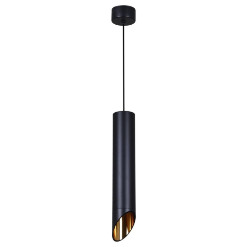 Подвесной светильник Reluce Technical 16007-0.9-001LD 300mm GU10 BK+GD Подвесной светильник Reluce Technical 16007-0.9-001LD 300mm GU10 BK+GD