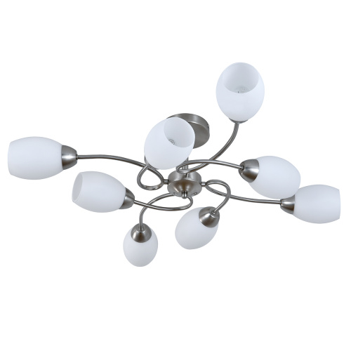 Светильник на штанге 150007/8R E27*60W Satin nickel фото 4 Светильник на штанге 150007/8R E27*60W Satin nickel фото 4